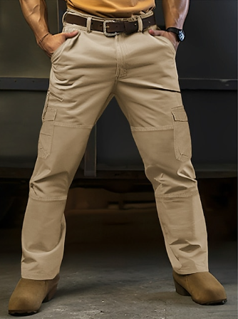 Pantalon tactique pour homme style militaire cargo