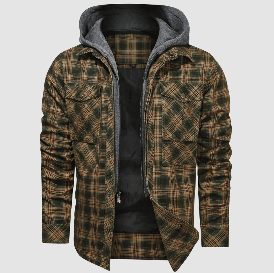 Veste à Carreaux Homme Classique Moderne