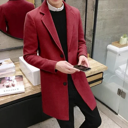 Manteau en laine élégant pour homme