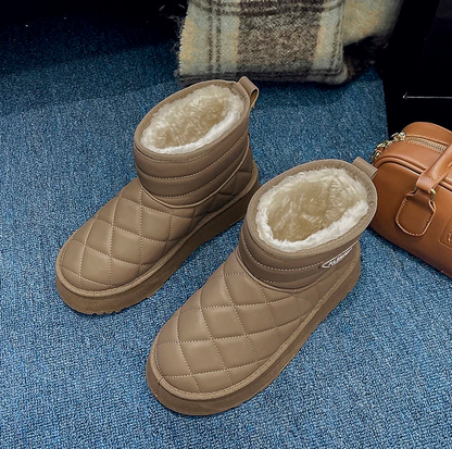 Anika - Warme Winterstiefel Damen - IdealeKleiden