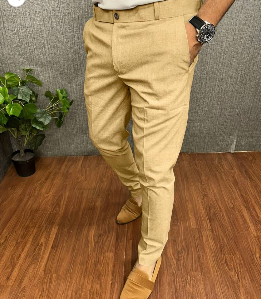 Pantalons habillés pour hommes coupe slim