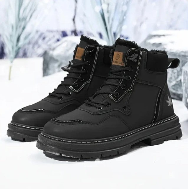 Bottes de neige pour hommes chaudes et isolées