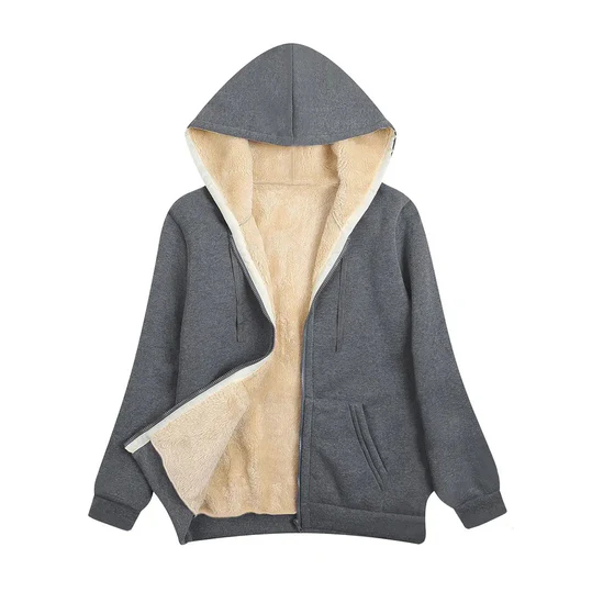 Doudoune femme capuche fausse fourrure doublée