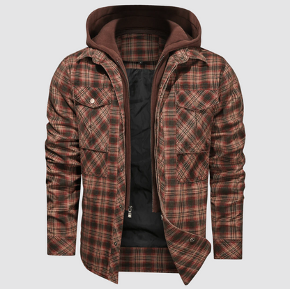 Veste à Carreaux Homme Classique Moderne