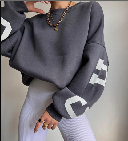 Pull oversize moderne