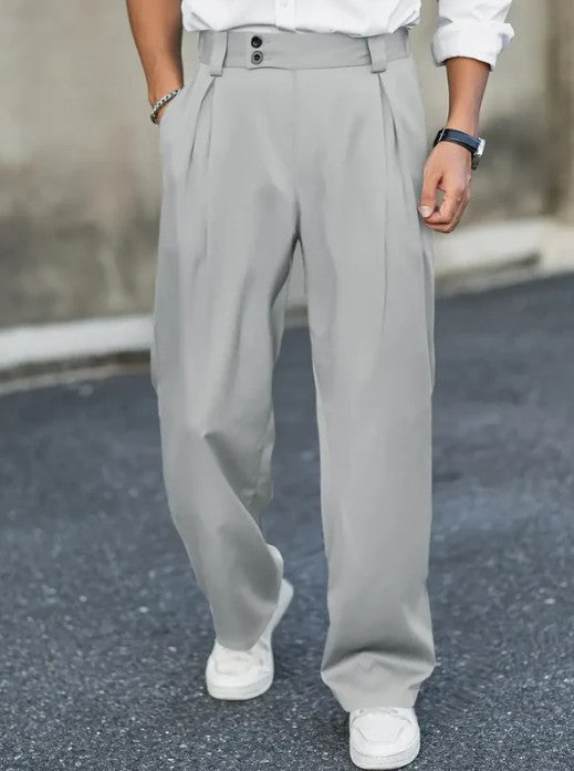 Pantalon homme confortable coupe ample