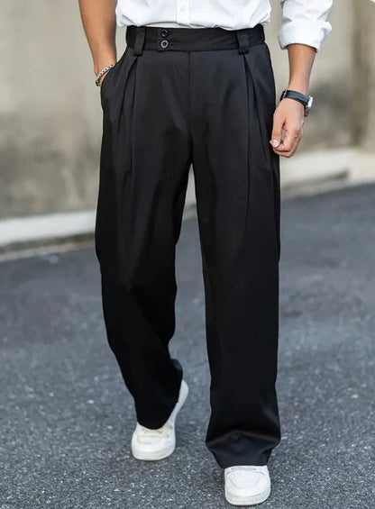 Pantalon homme confortable coupe ample