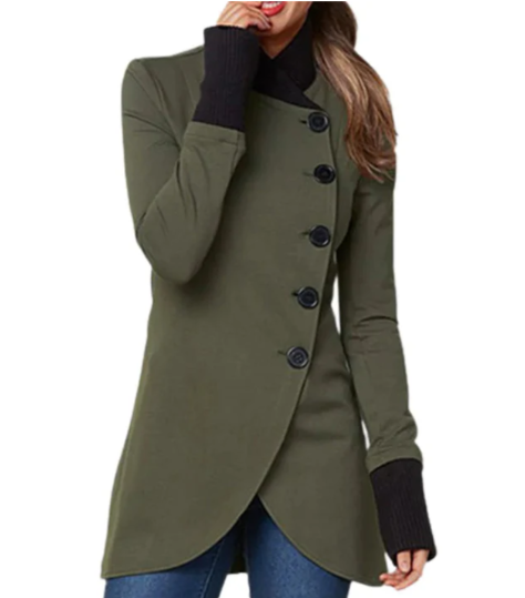 Praktische Damenjacke Modern Stylish - IdealeKleiden
