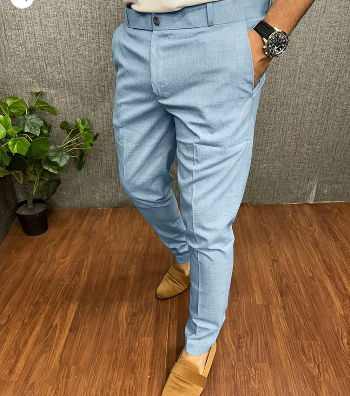 Pantalons habillés pour hommes coupe slim