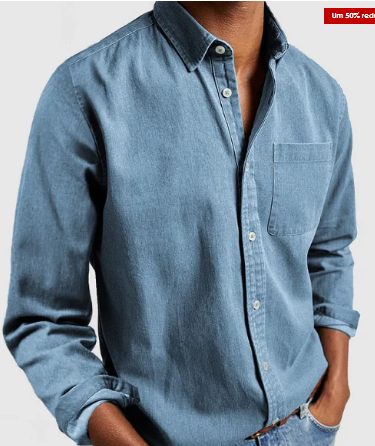 Chemise homme en coton pour l'été