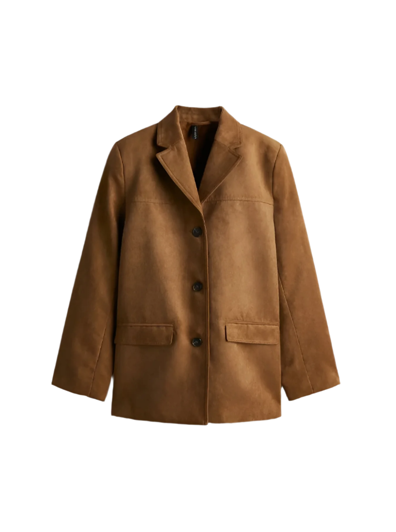 Blazer polyvalent en daim pour femme