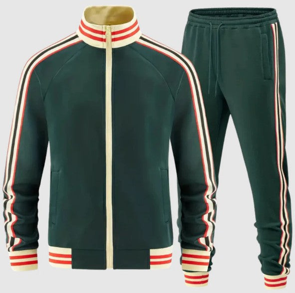 Survêtement homme motif à rayures