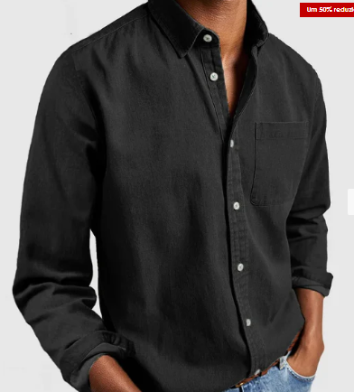 Chemise homme en coton pour l'été