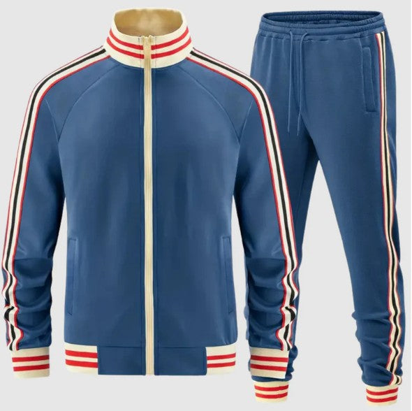 Survêtement homme motif à rayures