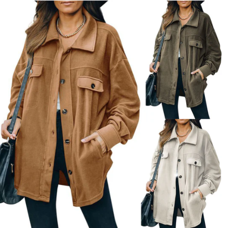 Isabella - Fleecejacke Damen Warm Elegant - IdealeKleiden