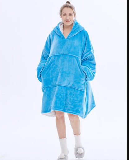 Sweat à capuche en peluche confortable, doux et chaud