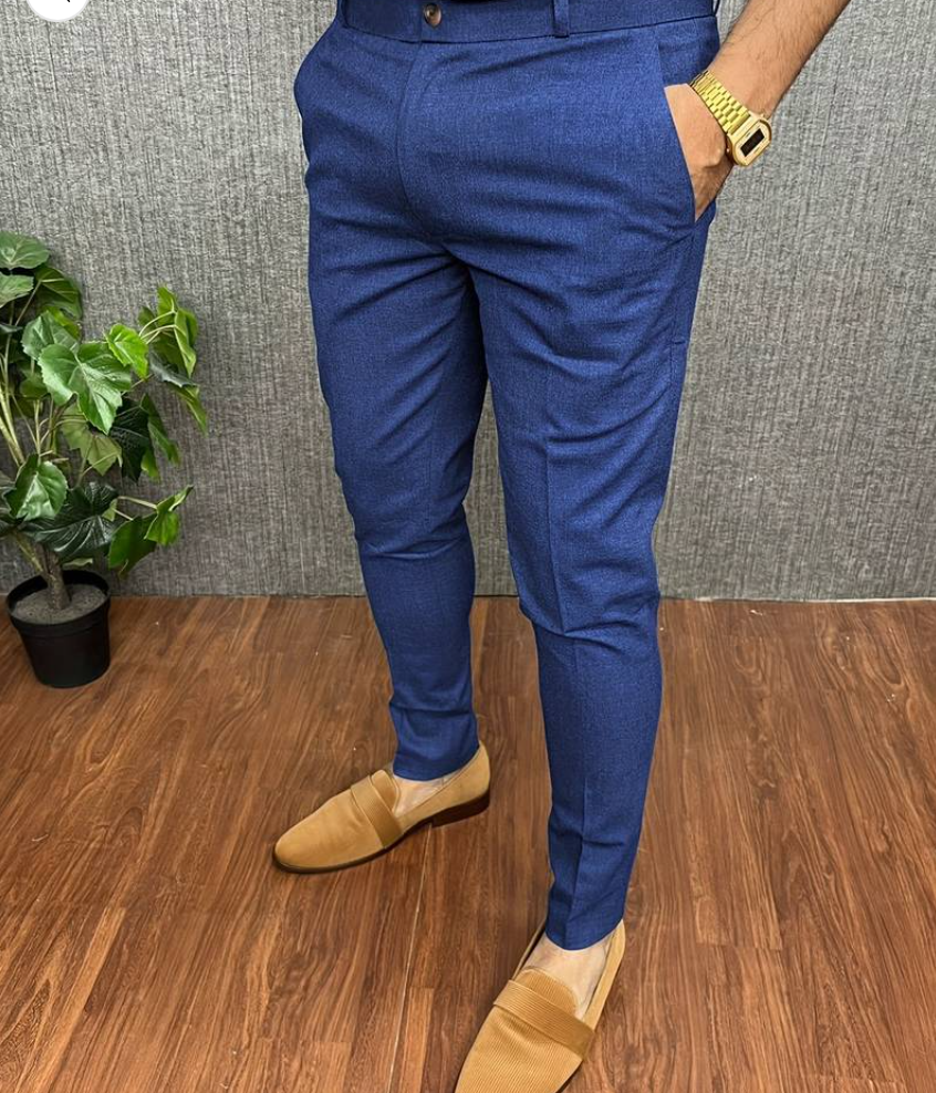 Pantalons habillés pour hommes coupe slim