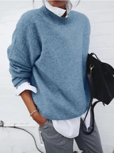 Pull doux pour femmes, chaud et confortable