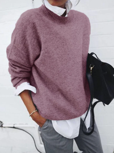 Pull doux pour femmes, chaud et confortable
