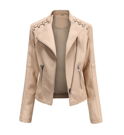 Sani - Veste en cuir élégante pour femme