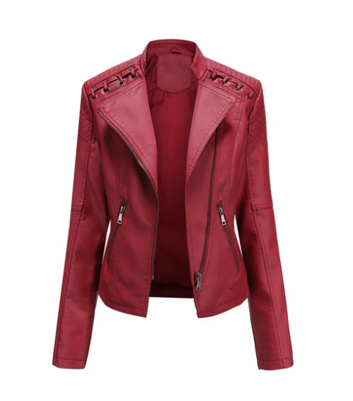 Sani - Veste en cuir élégante pour femme