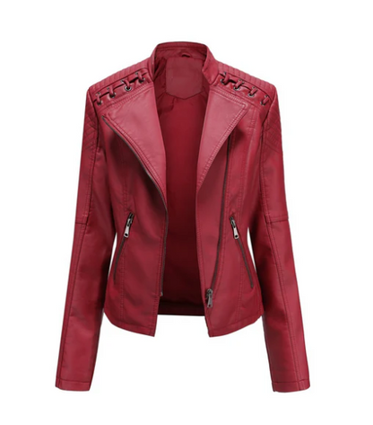 Sani - Veste en cuir élégante pour femme