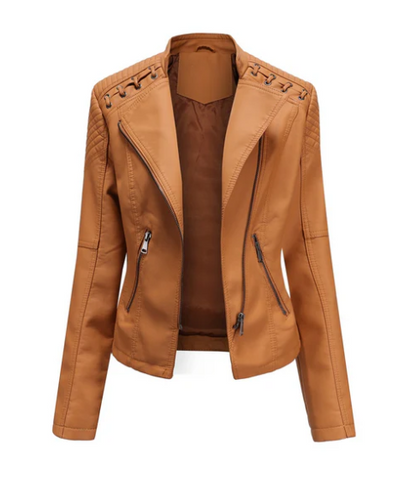 Sani - Veste en cuir élégante pour femme