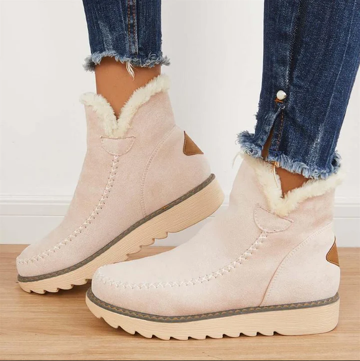 Rutschfeste Stiefeletten Damen Winter - IdealeKleiden