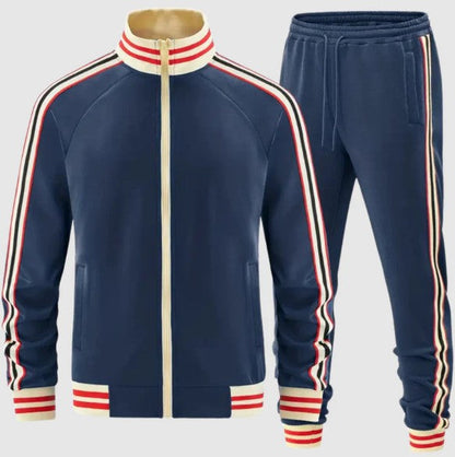 Survêtement homme motif à rayures