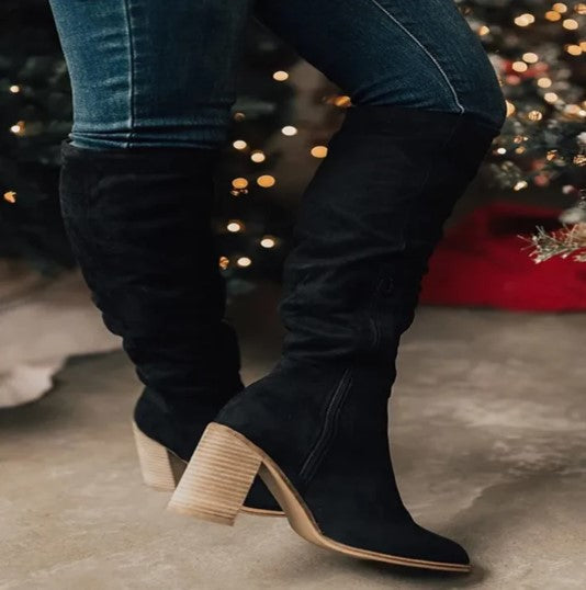 Bottes Femme Élégantes Cuir