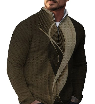 Pull décontracté pour homme avec imprimés sympas
