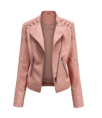 Sani - Veste en cuir élégante pour femme