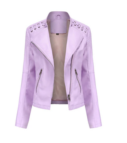 Sani - Veste en cuir élégante pour femme