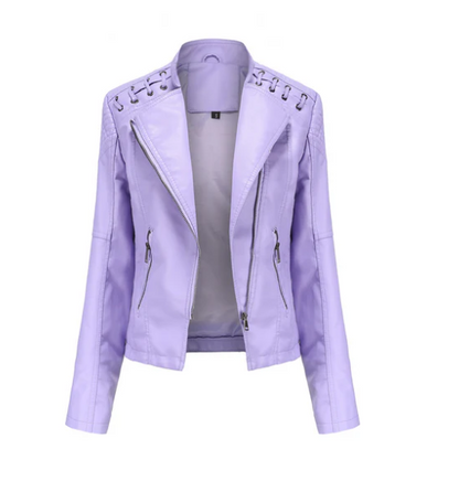 Sani - Veste en cuir élégante pour femme