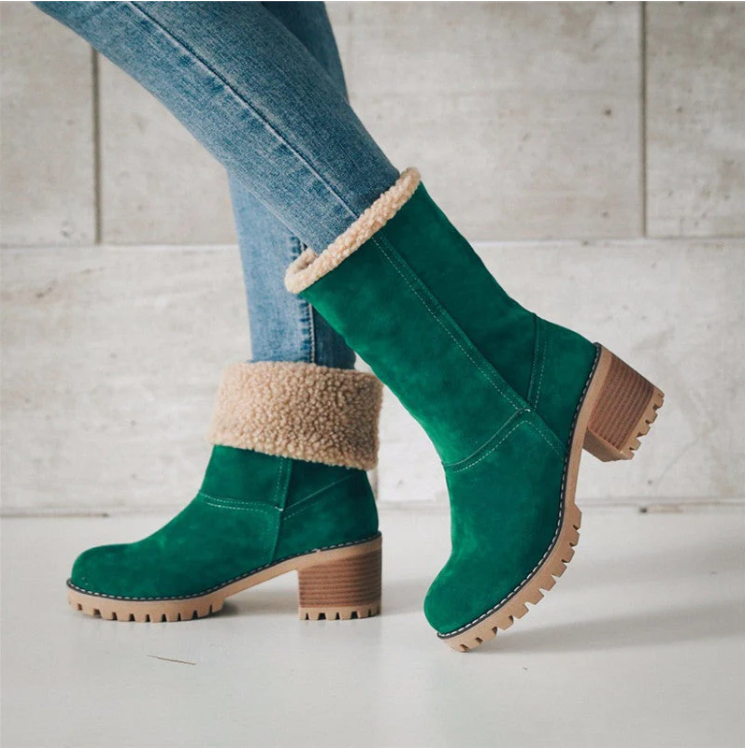 Chaussures d'hiver chaudes Bottes de neige pour femmes
