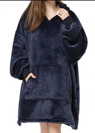 Sweat à capuche en peluche confortable, doux et chaud
