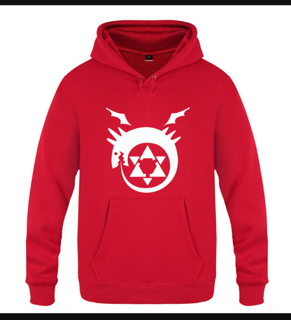 Sweat à capuche motard cool pour homme, style streetwear
