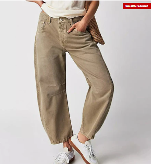 Jean femme confortable coupe ample confort