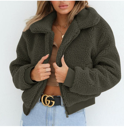 Manteau d'hiver douillet et chaud pour femme