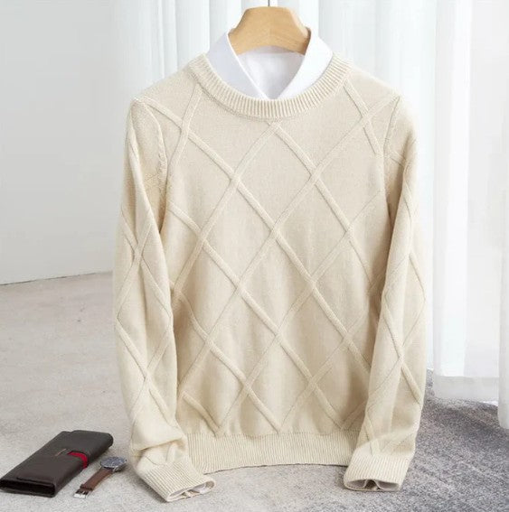 Pull pour homme élégant et chaud