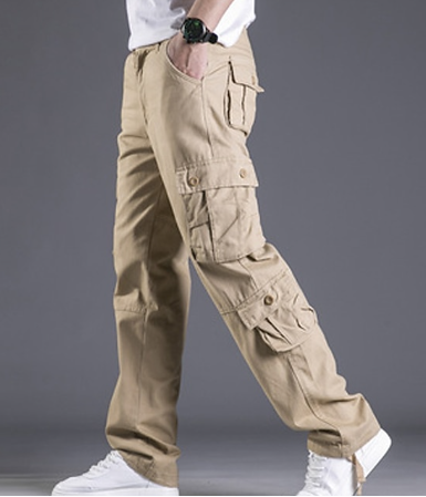 David - Pantalon cargo homme élégant et tendance
