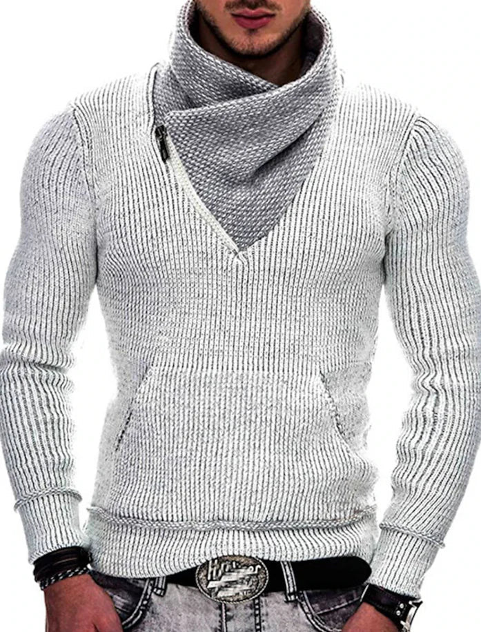 Pull en tricot tendance pour hommes style Harajuku