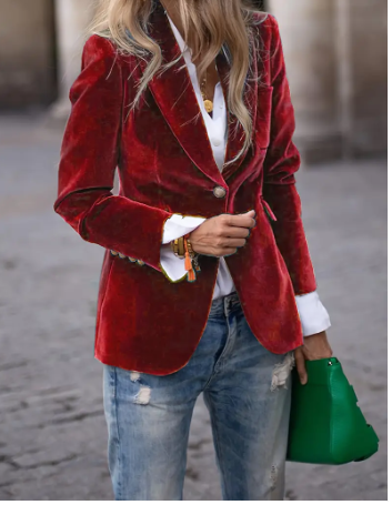 Blazer élégant pour femme au design moderne