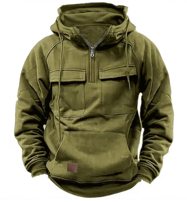 Sweat à capuche tactique fonctionnel pour l'extérieur