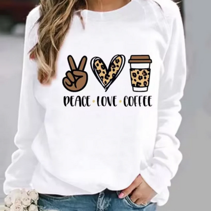 Pull graphique en coton au design tendance