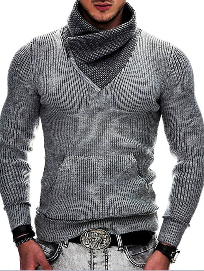 Pull en tricot tendance pour hommes style Harajuku