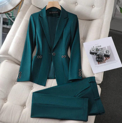 Laura - Ensemble tailleur pantalon pour femme