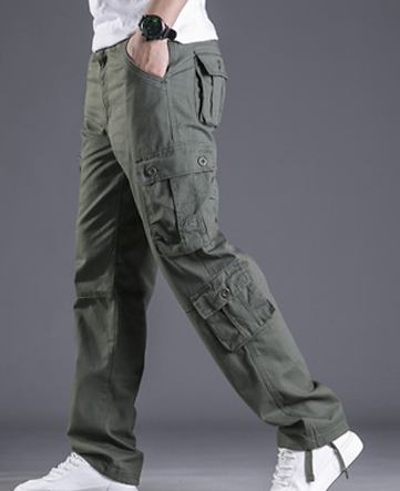 David - Pantalon cargo homme élégant et tendance
