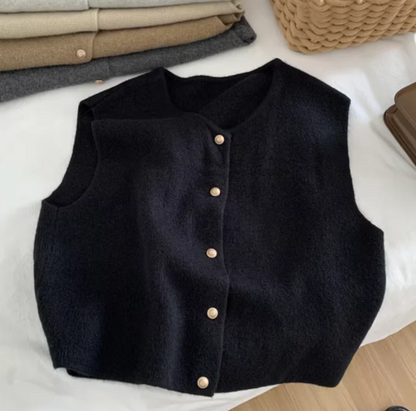 Sweat-shirt sans manches pour femmes