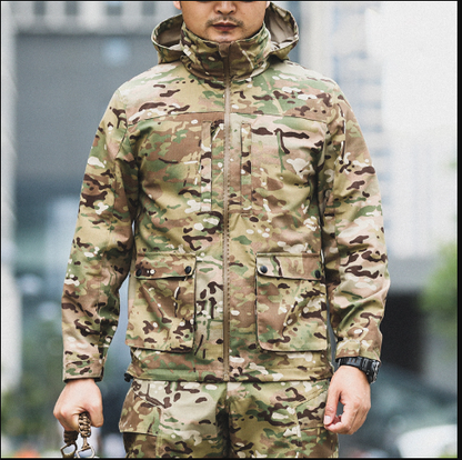 Blouson d'hiver homme camouflage